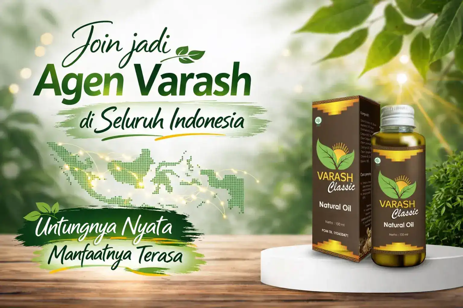 Bergabung menjadi Agen Minyak Varash