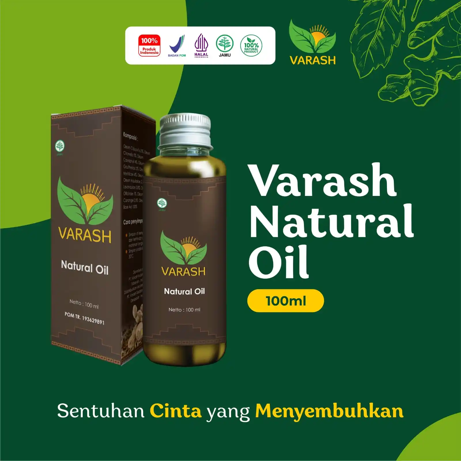 Minyak Varash Natural Oil