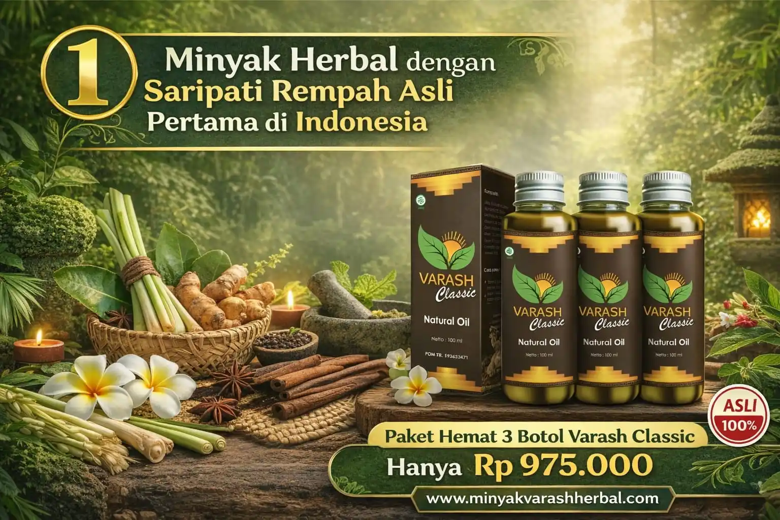 Paket Hemat Minyak Varash